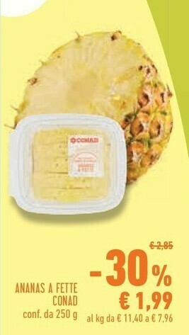 Conad Conad - Ananas A Fette offerta