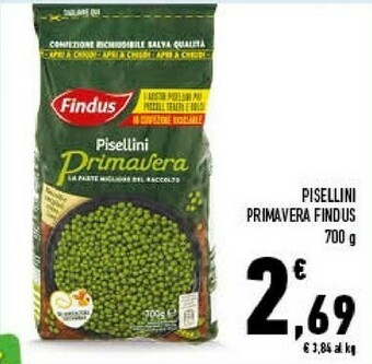 Conad Findus Pisellini Primavera offerta