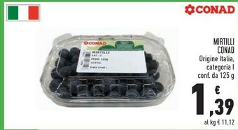 Conad Conad Mirtilli offerta