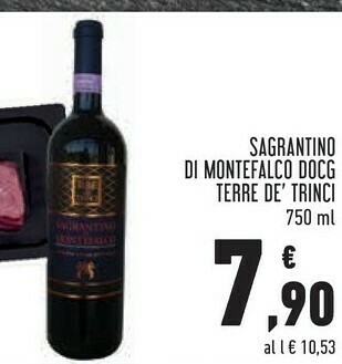 Conad Terre De' Trinci Sagrantino Di Montefalco Docg offerta