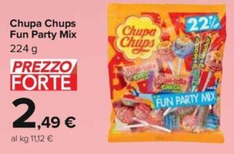 Carrefour Chupa Chups Fun Party Mix 224 g offerta
