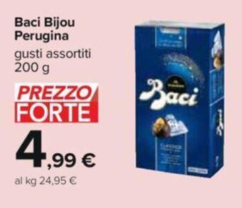Carrefour Baci Bijou Perugina gusti assortiti 200 g offerta