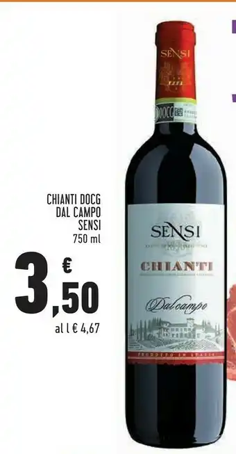 Conad Sensi Chianti Vino Biologico 750 G(ml) offerta
