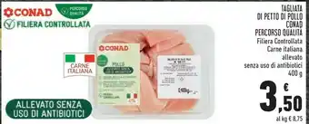 Conad Coop - Tagliata Di Petto Di Pollo 400 G(ml) offerta