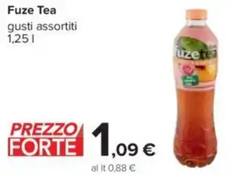 Carrefour Fuze Tea 1,25 l offerta