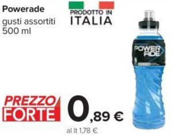 Carrefour Powerade gusti assortiti 500 ml offerta