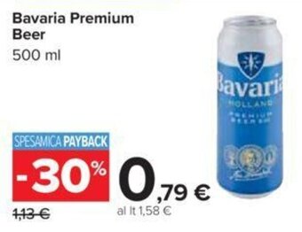 Carrefour Bavaria Premium Beer 500 ml offerta