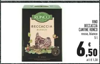 Cantinè Ronco Vino Beccaccia
