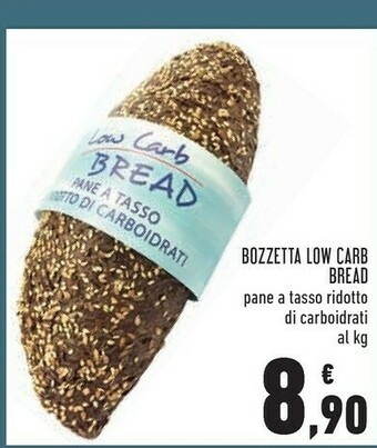 Conad Bozzetta Low Carb Bread offerta