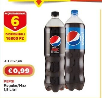 Crai Pepsi cola offerta