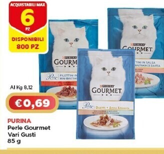 Crai Purina perle gourmet offerta