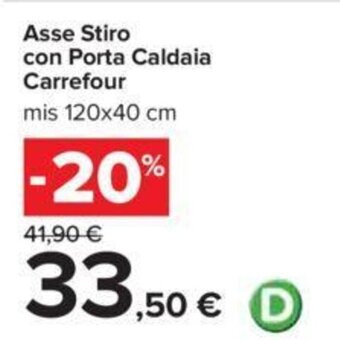 Carrefour Asse Stiro con Porta Caldaia Carrefour mis 120x40 cm offerta