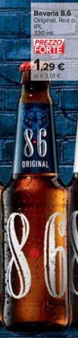 Carrefour Bavaria 8.6 Original, Red o IPL 330 ml offerta