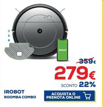Euronics IROBOT ROOMBA COMBO offerta