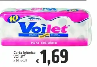 Paghi Poco Voilet - carta igienica offerta