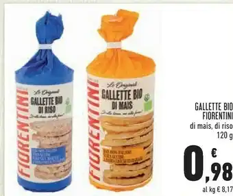Conad Fiorentini - Bio Mini Gallette Di Mais offerta