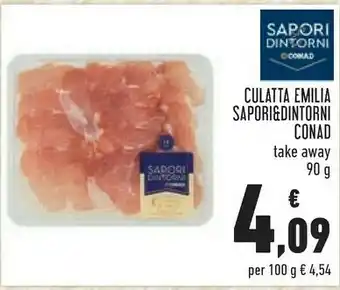Conad Conad Sapori Dintorni Culatta Emilia 90 G offerta