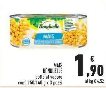 Conad Bonduelle Mais 150 G(ml) offerta