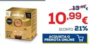Euronics LAVAZZA ORO offerta