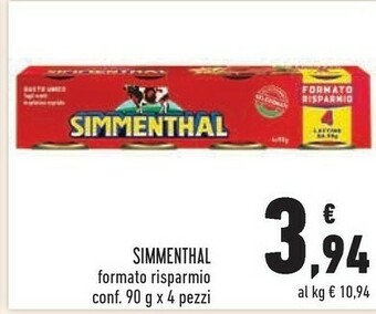 Conad Simmenthal Carne in scatola offerta