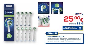 Euronics Oral-B EB50 9 CROSSACTION offerta