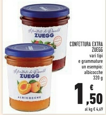 Conad Zuegg Confettura Extra offerta