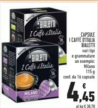 Bialetti Capsule I Caffe D'italia