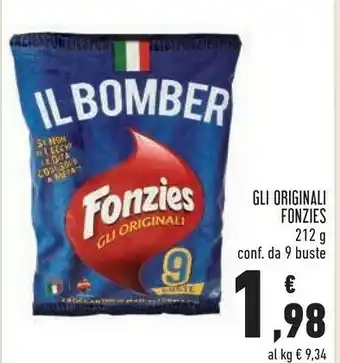 Conad Mondelez Gli Originali Fonzies offerta