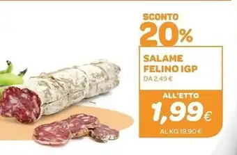 Ekom Felino salame igp offerta