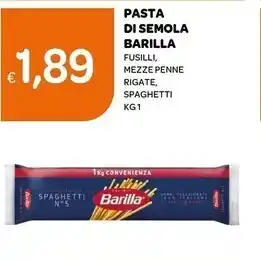Ekom Barilla pasta di semola offerta