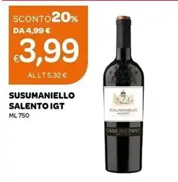 Cas dei fanti - susumaniello salento igt
