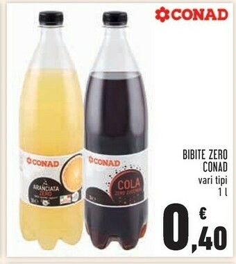Conad Conad Bibite Zero offerta
