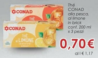 Conad Conad The Alla Pesca offerta
