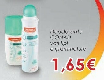 Conad Conad Deodorante offerta