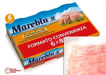 Iperal TONNO EXTRA GUSTO MAREBLU g 80x6 offerta