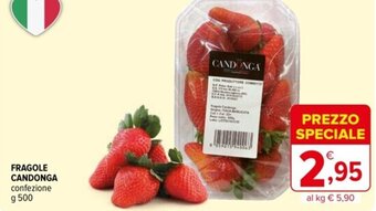 Iperal FRAGOLE CANDONGA confezione offerta