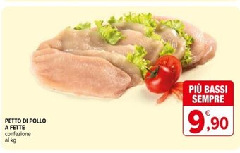 Iperal PETTO DI POLLO A FETTE offerta