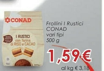 Conad Conad Frollini I Rustici offerta
