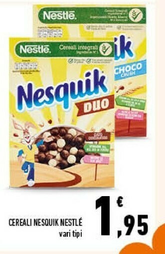 Conad Nestlè Cereali Nesquik offerta