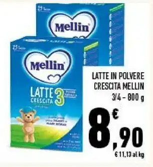 Conad Mellin Latte In Polvere Crescita offerta