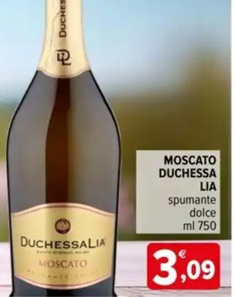 MOSCATO DUCHESSA LIA ml 750