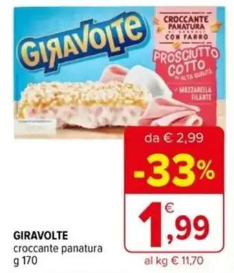 Iperal GIRAVOLTE croccante panatura g 170 offerta