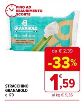 Iperal STRACCHINO GRANAROLO g 170 offerta