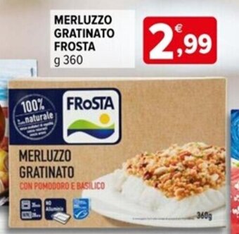 Iperal MERLUZZO GRATINATO FROSTA g 360 offerta