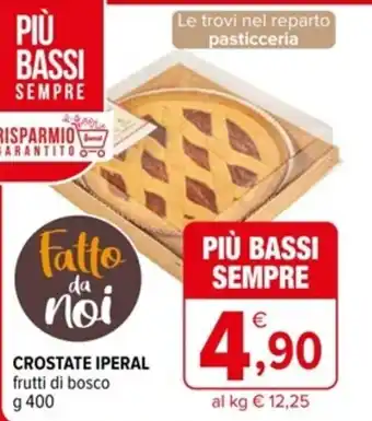 Iperal CROSTATE IPERAL frutti di bosco g 400 offerta