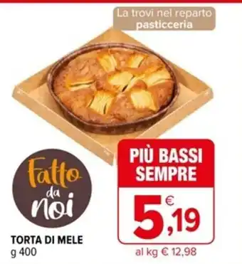 Iperal TORTA DI MELE g 400 offerta