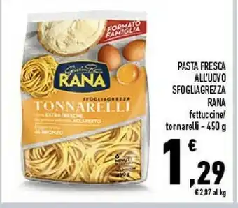 Conad Giovanni Rana Pasta Fresca All'Uovo Sfogliagrezza offerta