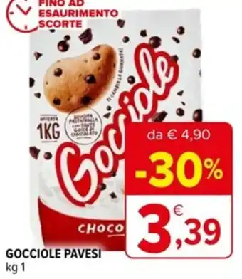 Iperal GOCCIOLE PAVESI 1 kg offerta