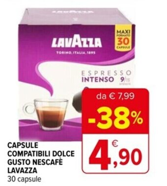 Iperal CAPSULE COMPATIBILI DOLCE GUSTO NESCAFÈ LAVAZZA 30 capsule offerta