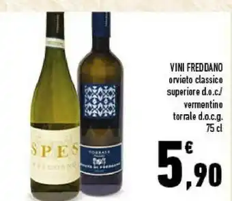 Conad Vini Freddano 750 Ml offerta